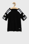 Дитяча футболка adidas Performance GN5739 колір чорний з принтом