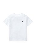 Polo Ralph Lauren T-shirt bawełniany dziecięcy 323832904035 kolor biały gładki