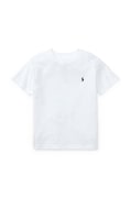 Polo Ralph Lauren T-shirt bawełniany dziecięcy 323832904035 kolor biały gładki