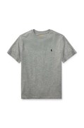 Polo Ralph Lauren T-shirt bawełniany dziecięcy 323832904039 kolor szary melanżowy
