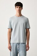 BOSS Orange T-shirt męski z bawełną TChup szary 50473278