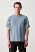 BOSS Orange T-shirt męski z bawełną TChup fioletowy 50473278