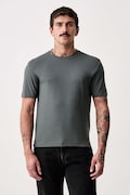 BOSS Orange T-shirt męski z bawełną TChup zielony 50473278