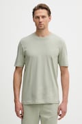HUGO T-shirt męski bawełniany Dero222 zielony 50466158
