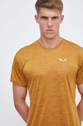 Salewa tricou sport Puez Melange culoarea maro, melanj, 00.0000026537