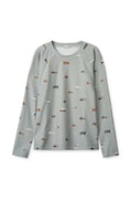 Liewood longsleeve kąpielowy dziecięcy kolor szary