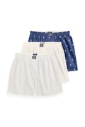 Polo Ralph Lauren bokserki męskie bawełniane 3-pack białe 714830273