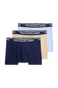 Polo Ralph Lauren bokserki męskie bawełniane z elastanem 3-pack beżowe 714830299