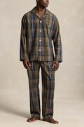 Polo Ralph Lauren piżama dwuczęściowa męska bawełniana zielona 714899627