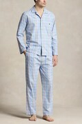 Polo Ralph Lauren Pijama din două piese de bărbați din bumbac albastră 714899627