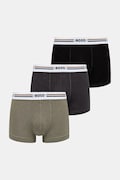 Boxerky BOSS 3-pak čierna farba, 50492200
