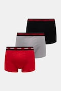 HUGO boxer aderenti da uomo in cotone con elastan TRIPLET PLANET pacco da 3 neri 50492375