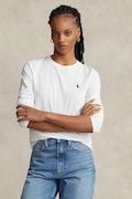 Polo Ralph Lauren longsleeve bawełniany kolor biały 211898699