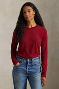 Pamučna majica dugih rukava Polo Ralph Lauren boja: bijela, 211898699