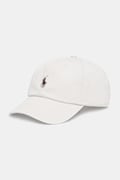 Polo Ralph Lauren czapka bejsbolówka damska bawełniana szara 211912843