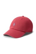 Polo Ralph Lauren czapka z daszkiem bawełniana męska różowa 710667709