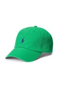 Polo Ralph Lauren șapcă pentru bărbați din bumbac verde 710667709