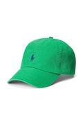 Polo Ralph Lauren șapcă pentru bărbați din bumbac verde 710667709