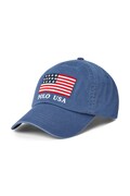 Бавовняна бейсболка Polo Ralph Lauren з аплікацією