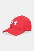 Under Armour czapka z daszkiem kolor bordowy z aplikacją 1376700