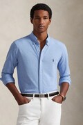 Polo Ralph Lauren koszula bawełniana męska kolor niebieski regular z kołnierzykiem button-down 710654408