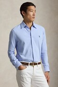 Polo Ralph Lauren koszula męska bawełniana niebieska gładka 710654408