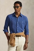 Polo Ralph Lauren koszula bawełniana męska kolor niebieski regular z kołnierzykiem button-down 710654408
