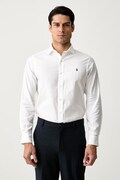 Polo Ralph Lauren koszula męska bawełniana biała gładka