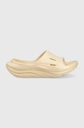 Hoka  papuci ORA Recovery Slide 3 femei, culoarea bej, cu platforma 1135061.d-SSSS