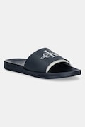 Natikači Calvin Klein Jeans SLIDE MONOGRAM TPU moški, mornarsko modra barva