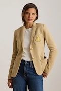 Сако Lauren Ralph Lauren в бежово с едно копче с изчистен дизайн