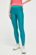 Under Armour leggins de antrenament Armour Branded culoarea verde, neted