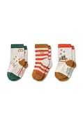 Liewood sosete copii 3-pack culoarea bej