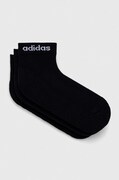 Шкарпетки adidas 3-pack колір чорний