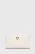 Pinko bőr pénztárca fehér, női, 100250 A0F1