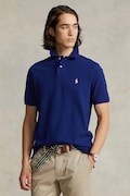 Polo Ralph Lauren polo bawełniane kolor granatowy gładki 710782592