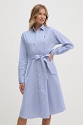 Polo Ralph Lauren cotton dress navy blue color 211891428