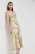 Guess rochie culoarea verde, maxi, dreaptă