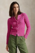 Polo Ralph Lauren cardigan din bumbac culoarea alb, 211891643
