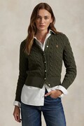Polo Ralph Lauren cardigan in cotone colore bianco 211891643