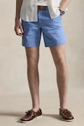 Polo Ralph Lauren chino kratke hlače moške bombažne z elastanom modre srednji pas 710799213