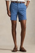 Polo Ralph Lauren szorty chino bawełniane z elastanem męskie niebieskie regular waist 710799213