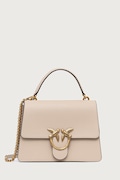 Pinko torebka crossbody damska skórzana beżowa 100066 A0F1