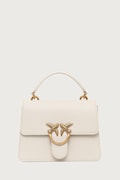Pinko crossbody kabelka dámska kožená béžová 100071 A0F1