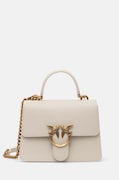 Usnjena torbica Pinko bež barva, 100071 A0F1
