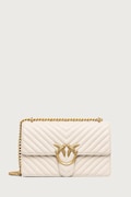 Pinko torebka crossbody damska skórzana biała 100941 A0GK