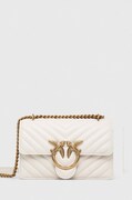 Pinko crossbody kabelka dámska kožená béžová 100074 A0GK