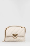 Pinko poseta de piele culoarea alb