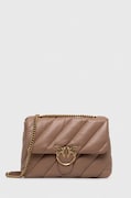 Pinko poseta de piele culoarea maro