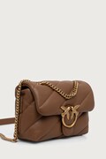 Pinko torebka crossbody damska skórzana bordowa 100039 A0F2